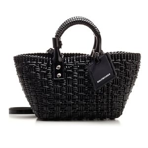 Balenciaga Bistro Woven Basket with Strap